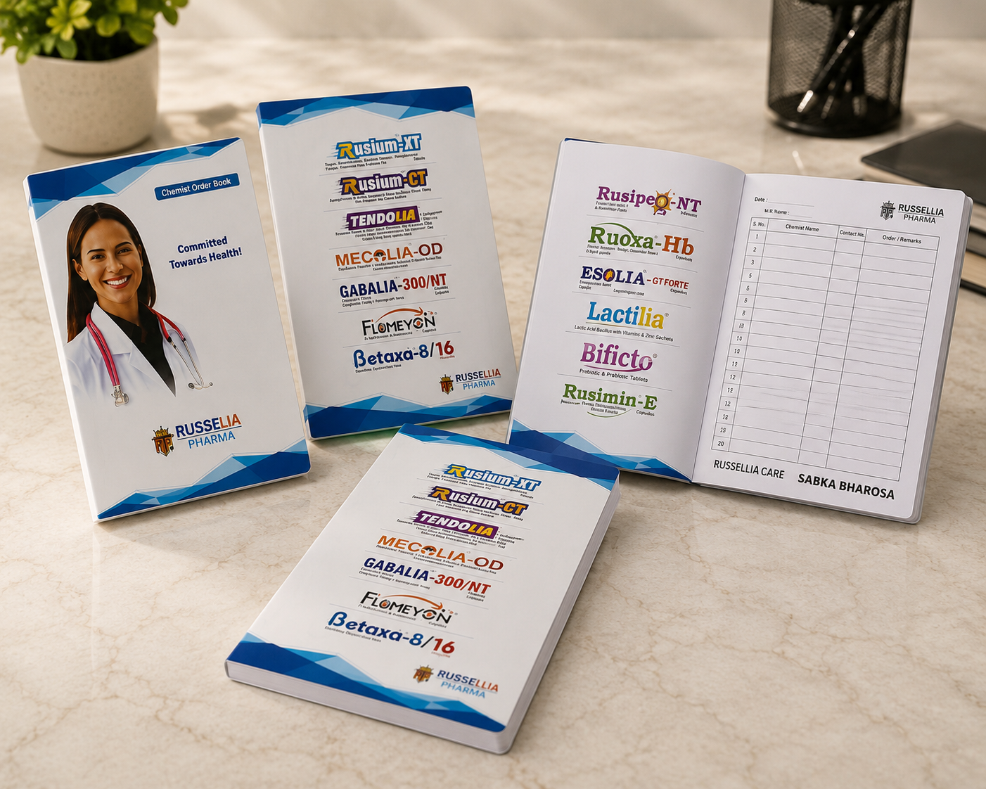 Chemist Order Books